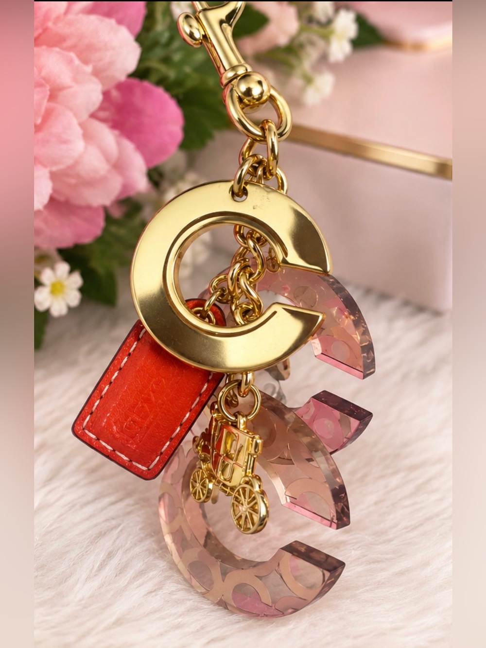 Coach key chain authentic